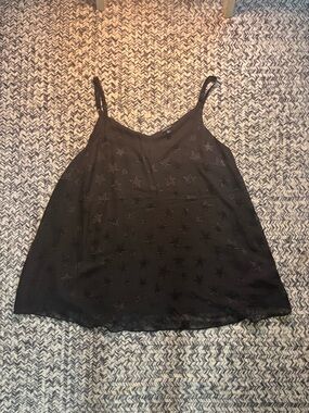 NWOT Torrid Women’s Black Star Whimsigoth Spaghetti Strap Blouse size 4XL